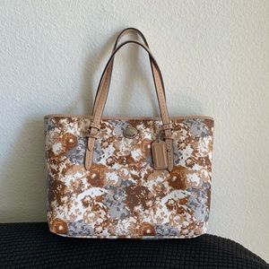 Coach Peyton Floral Mini Tote